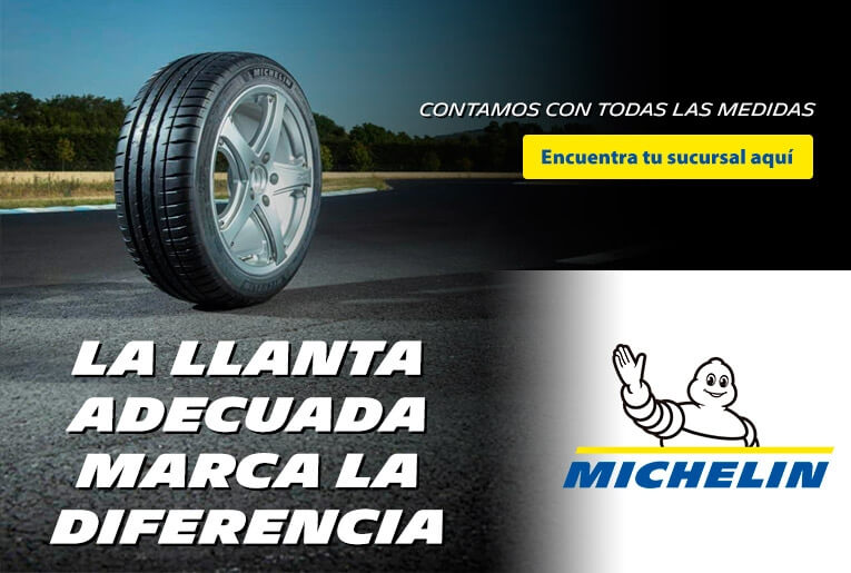 5 años de garantía en marca Michelin